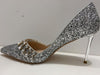 Riana Silver Glitter Pump