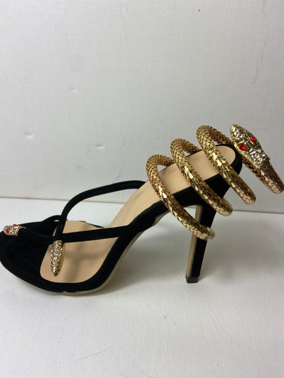 Ginette Gold Snake Ankle Wrap